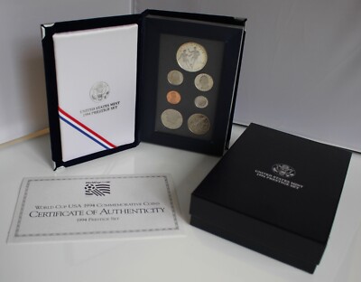 ワールドカップ USA 1994 セット 1994 US MINT PRESTIGE PROOF SET WORLD CUP USA COINS w/Silver $1
