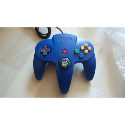 Controller Manette N64 filaire pour Nintendo 64 - Bleu - Picture 4 of 5