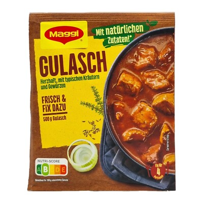 8x Maggi Fix & Fresh   Gulasch goulash spice mix condiment   TRACKED SHIPPING