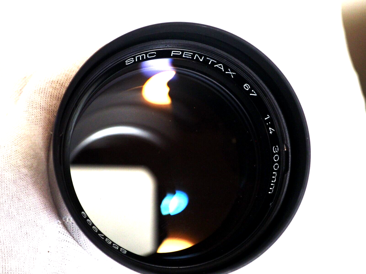 SMC Pentax 67 300mm f/4 Super Takumar MF Telephoto Lens From Japan