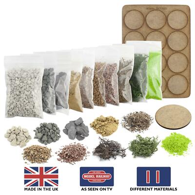 WWG Miniature Bases and Basing Materials – 28mm Wargaming Terrain 