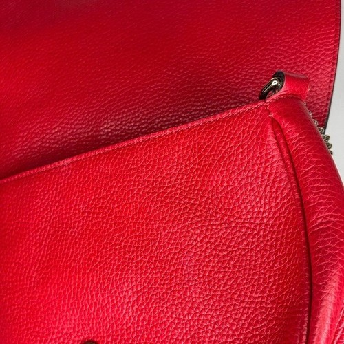 Gucci Soho Red Tassel Chain Crossbody Bag - Picture 12 of 14