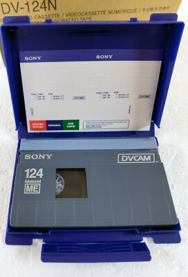 New 10 Sony PDV-124N Digital Video Cassettes DVCAM 124 Minutes | eBay