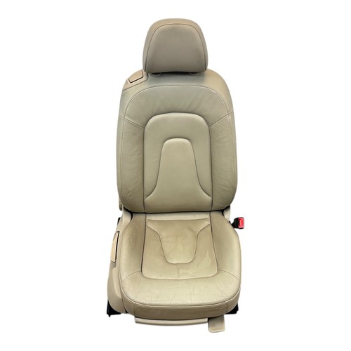 Sitz vorne rechts Beifahrersitz Leder Sitzheizung Audi A5 Cabriolet 8T beige