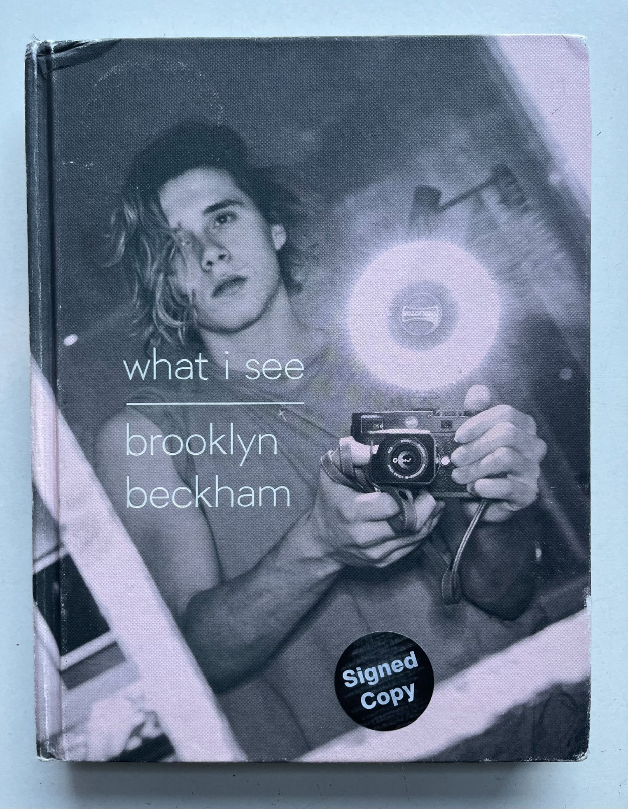 What I See: Brooklyn Beckham SIGNED Hardcover photography book, 2017