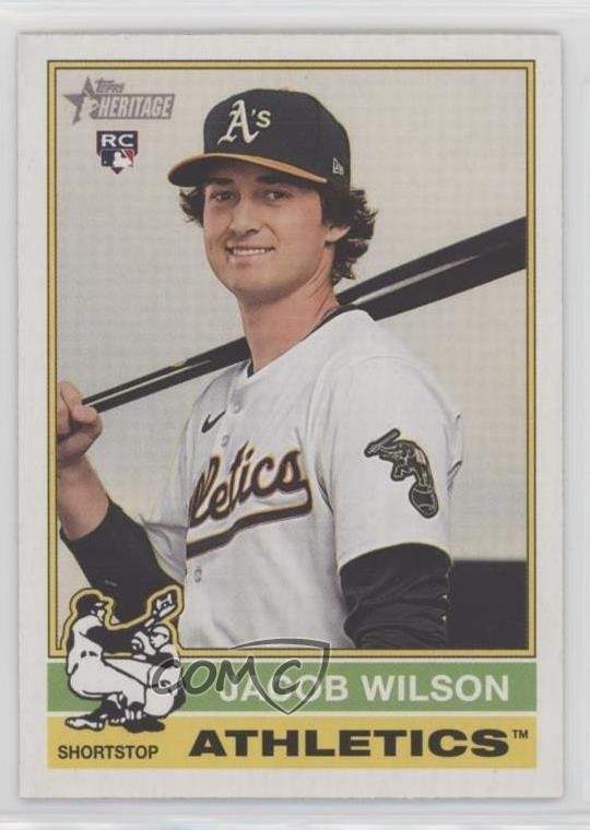 2025 Topps Heritage Jacob Wilson #15 sc8