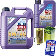 INSPEKTIONSKIT FILTER LIQUI MOLY ÖL 6L 5W-40 für VW Golf VII 5G1 BE1 2.0 GTI