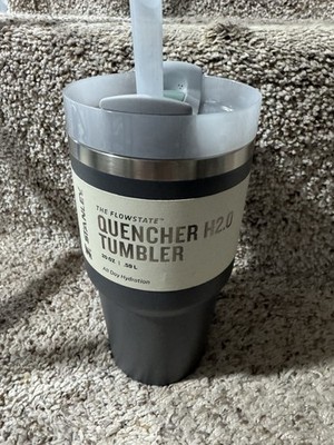 Stanley 20 oz Stainless Steel H2.0 Flowstate Quencher Tumbler Charcoal NWT