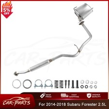 Resonator Muffler Exhaust System Kit Fits 2014-2018 Subaru Forester 2.5l Resonator Muffler Exhaust System Kit Fits 2014-2018 Subaru Forester 2.5l