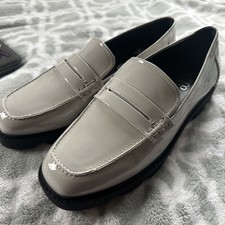 Franco sarto size 9 1/2 gray loafers