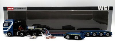 WSI 9477 1:50 Scale Van Santen Man TGX XXL 8x4 w/ Euro Low-Loader w/ Interdolly