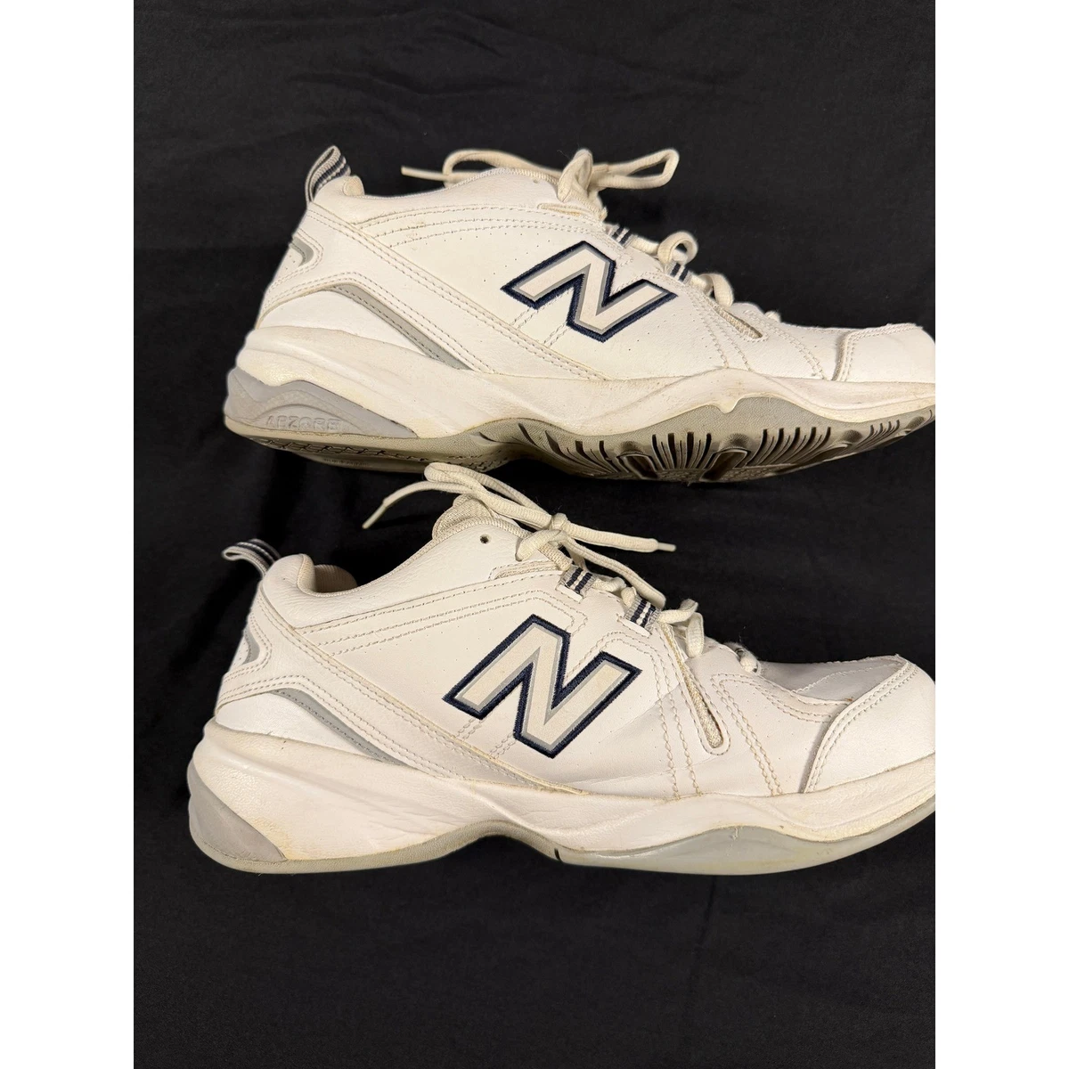 New Balance 608v4 Mens Training Shoes White Navy MX608V4W Size 10.5 D New In Box MX608v5 - New Balance main image 3