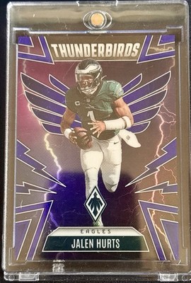 2025 Panini Phoenix Thunderbirds Jalen Hurts Blue /199