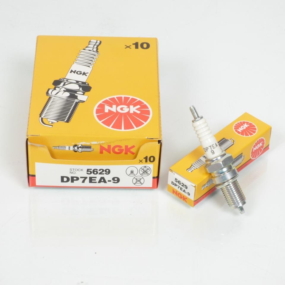 Bougie d'allumage NGK DP7EA-9 anti-encrassement pour corriger la surconsommation auto