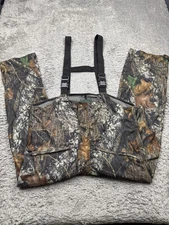 Mossy Oak Overalls Men Large Break Up Camo Mad Dog Gear Stearns Hunting Bib