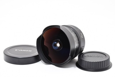 [MINT+++] Canon EF 15mm f/2.8 Fisheye Wide Angle Lens for EF Mount From JAPAN198