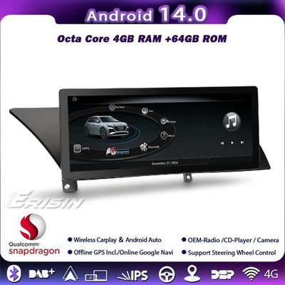 10.25'' Android 14 Autoradio Carplay GPS Navi DAB+IPS Audi A4 B8 A5 S4 S5 RS5 RS4