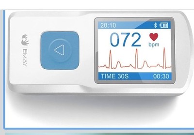 EMAY Portable ECG Monitor | Record ECG and Heart Rate Model EMG - 20