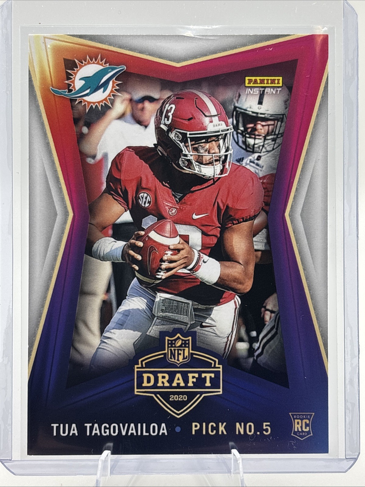 2020 Panini Instant NFL Draft Night /4063 Tua Tagovailoa #2 Rookie RC
