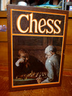 Vintage 3M Bookshelf Classic Chess Set French Wood Chessmen 1970 Staunton Boxed