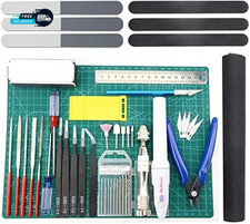 Professional 33 PCS Model Tools Kit Modeler Basic Tools Craft Set Hobby