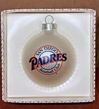 Vintage Topperscot SAN DIEGO PADRES MLB Ornament ~ Sports Collectors Series