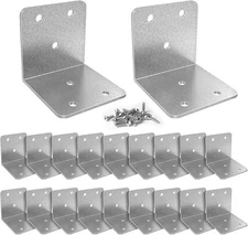 Stainless Steel Corner Bracket,Joint Right Angle Bracket,L Shape Heavy Duty M...