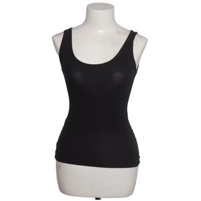 H&M, Tank­top, Größe: XS, Basics, Schwarz, Baumwolle/Elasthan, Einfarbig #NSB