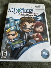 MySims Agents Nintendo Wii Game Complete CIB Tested Working