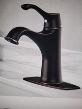 Single Hole HGN Faucet Brushed Bronze New In Box , Never Used