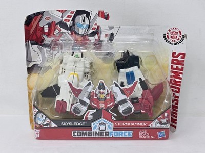 Transformers: Robots in Disguise Skysledge & Stormhammer Combiner Force PCKG DMG
