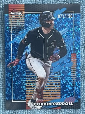 2026 Topps Finest Corbin Carroll Blue Mini Diamond UNCOMMON # /150
