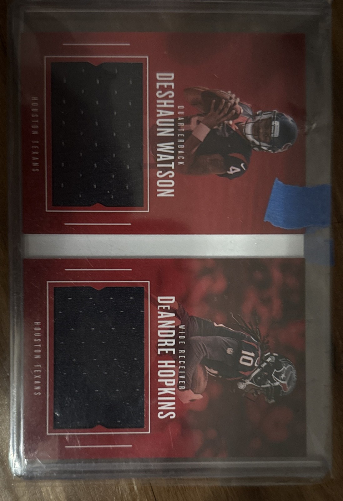 2017 Panini Preferred - Preferred Pairings Booklets DeAndre Hopkins, Deshaun...
