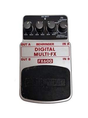 Behringer Effect Pedal Fx600 Digital Multi-fx Used