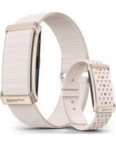 Smart Bracelet w/ Blood Oxygen Blood Pressure Monitor fitness track 2 bands PINK