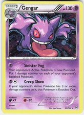 Gengar (Cosmos Holo) 060/162 Miscellaneous Cards & Pro... Holofoil Pokemon LP LP
