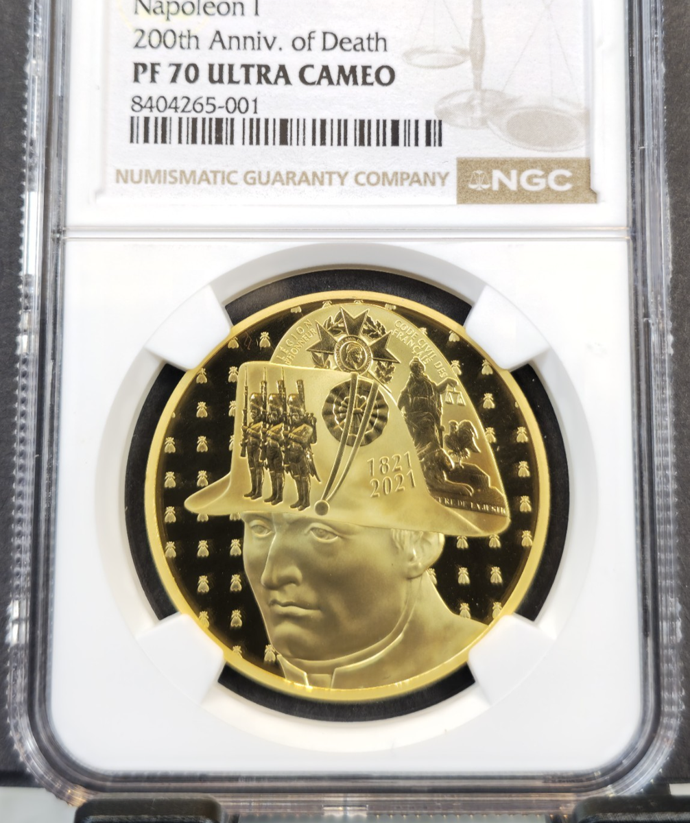 2021 FRANCE GOLD 200 EURO NAPOLEON BONAPARTE NGC PF 70 ULTRA CAMEO