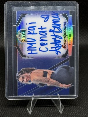 2024 Leaf - Metal Heroes Inscriptions #MHI-AB4 Abby Berner #/300