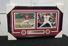 Chad Cordero & Livan Hernandez Signed And Framed 8x10s Washington Nationals JSA