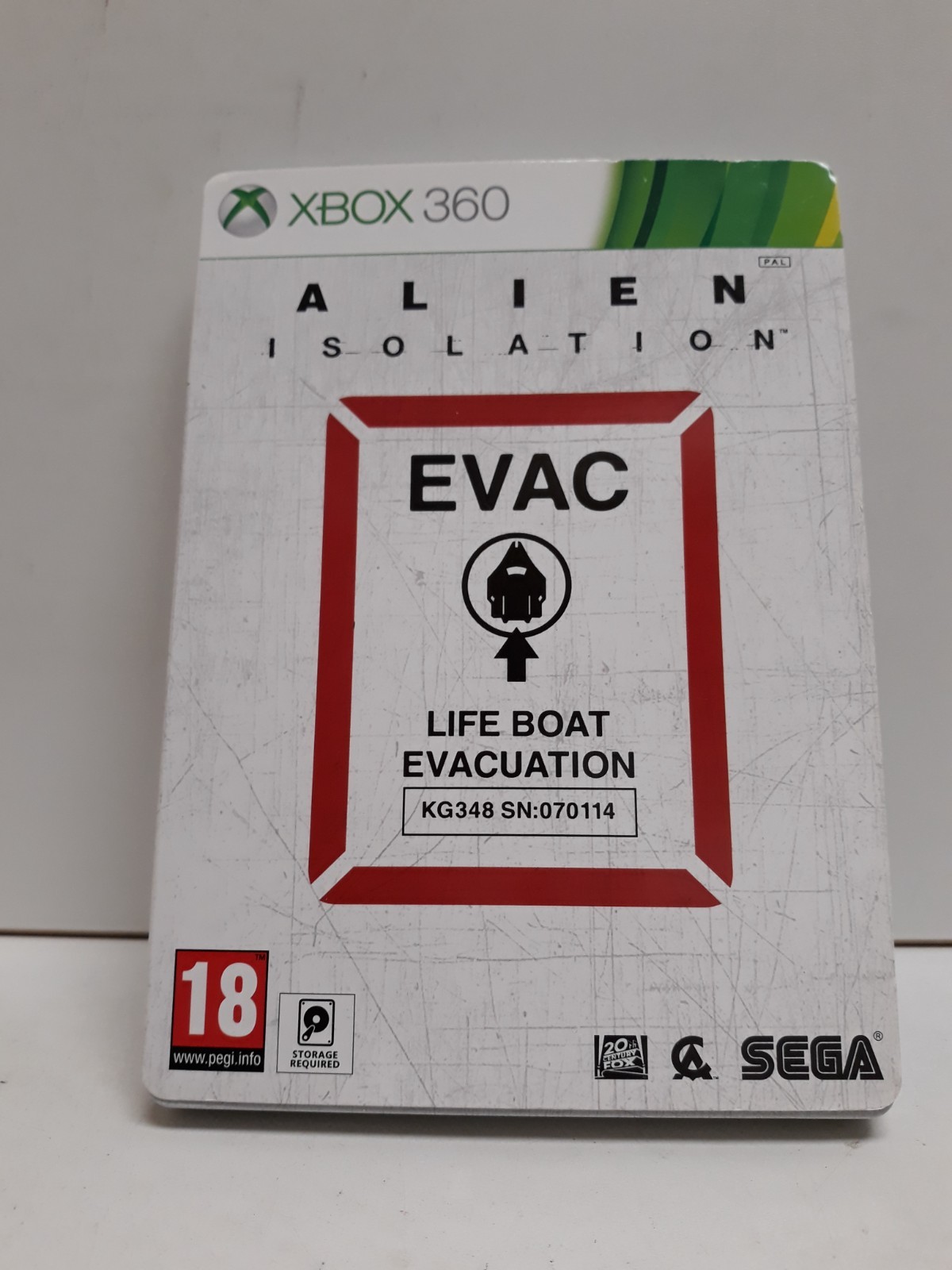 Xbox 360 Alien Isolation EVAC Lifeboat Evacuation Game Boxed Untested