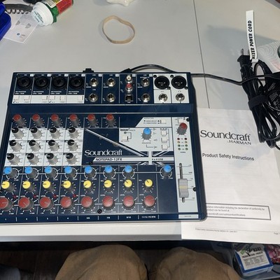 Soundcraft Notepad-12FX 12-Channel Mixer #56 688705003054| eBay Soundcraft Notepad-12FX 12-Channel Mixer #56 688705003054| eBay