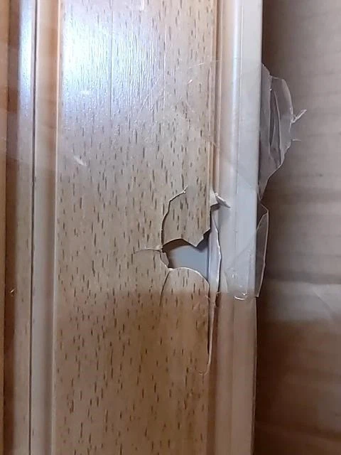 36 x 80 英寸 Metro磨砂方形折叠门山毛榉 — 第 4/4 张图片