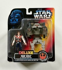 Vtg 1996 Star Wars Power of the Force Deluxe Han Solo Smuggler Flight Pack NEW