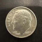 1964 Roosevelt, Silver Dime