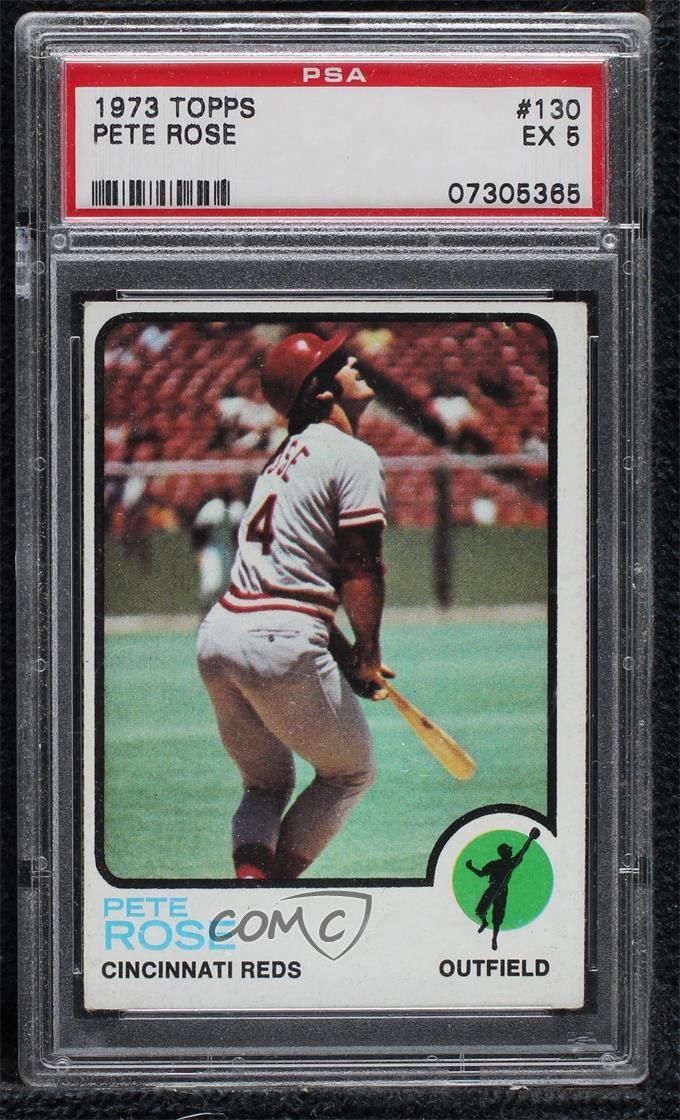 1973 Topps Pete Rose #130 PSA 5 1ha9