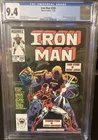 Iron Man #200 CGC Graded 9.4 1985 White Pages Marvel Comics Return of Iron Man