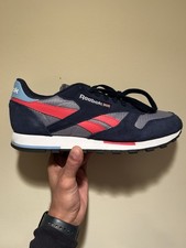 Reebok Classic Leather Navy Red Blue