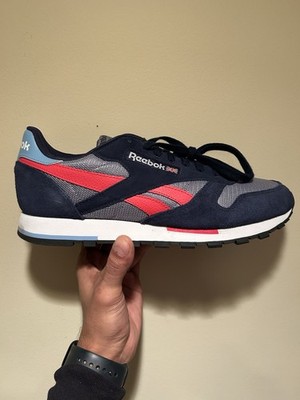 Reebok Classic Leather Navy Red Blue