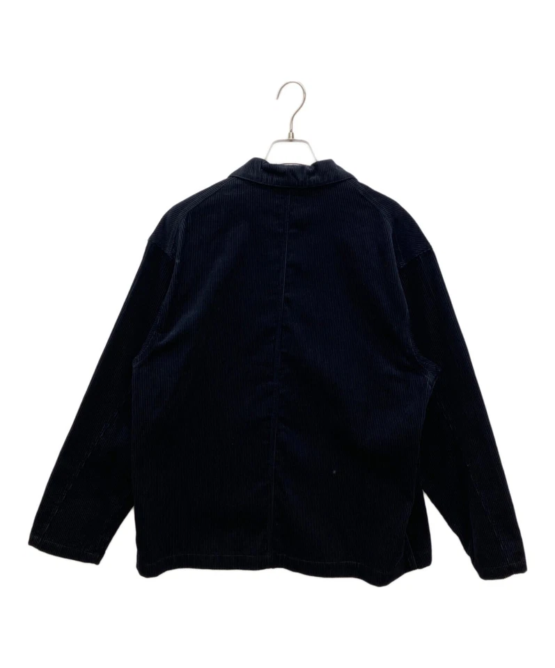 uniform experiment CORDUROY WORK JACKET Size: 1 Navy Men UE-232001 - Image 2 of 3