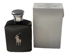 Polo Black Ralph Lauren Aromatic Wood Fusion 4.2FL Oz EDT New In White Box
